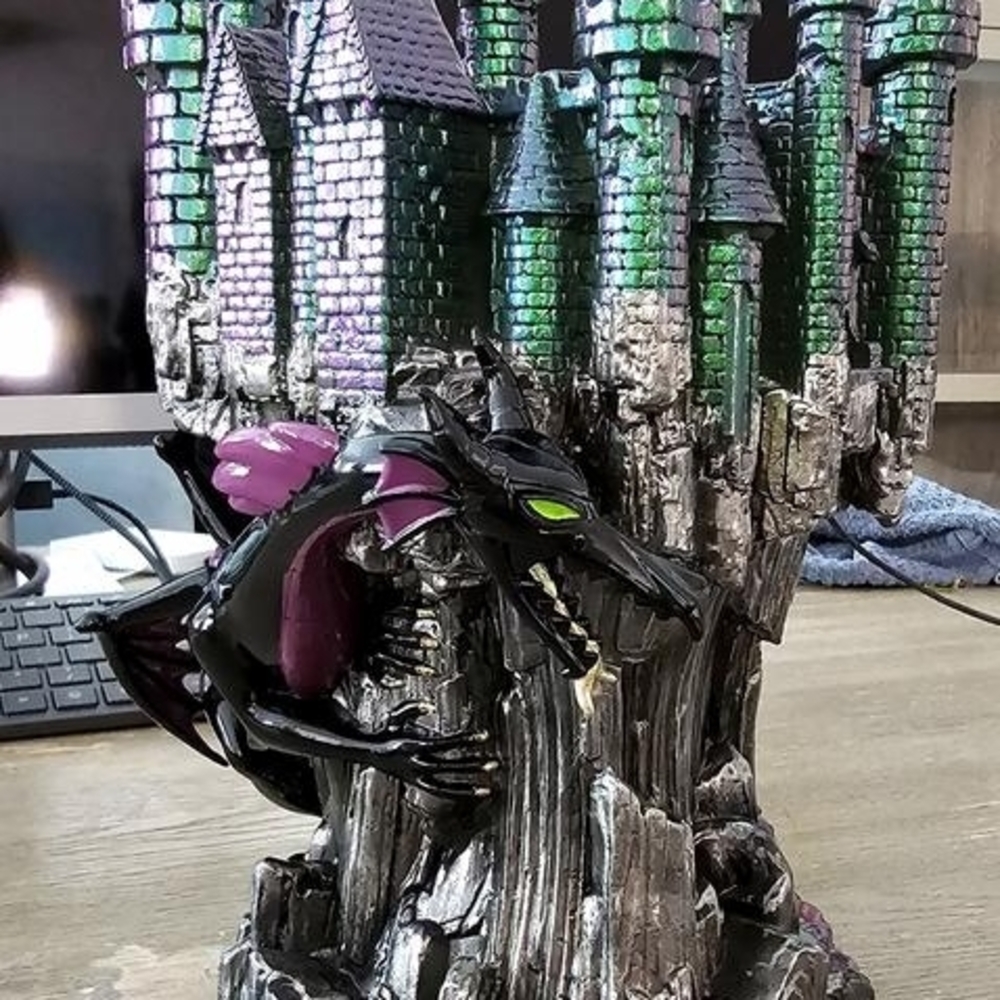 Bath & Body Maleficent Castle 3 Wick Holder - Picture 9 of 13
